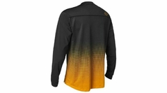 JERSEY FOX FLEXAIR LSNEGRAS CON DORADO - comprar online