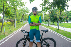 Imagen de Jersey Darevie Rombo Amarillo FLuor