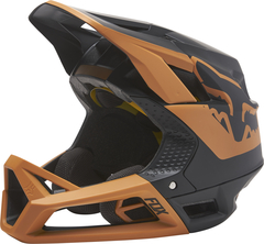 CASCO FOX INTEGRAL PROFRAME HELMET TUK MIPS NEGRO/ORO VIEJO
