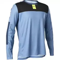 JERSEY FOX DEFEND LS FOXHEAD AZUL