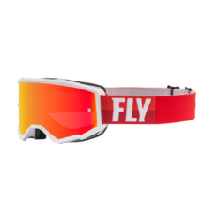 ANTIPARRA FLY RACING GOOGLE ZONE WHITE RED BROWN LENS