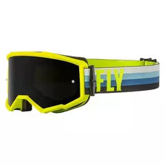 ANTIPARRA ZONE GOGGLE HI-VIS/TEAL W/ DARK SMOKE LENS