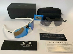 GAFAS OAKLEY SUTRO MARCO BLANCO ESP AZUL