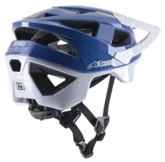 CASCO VECTOR PRO A1 BLANCO AZUL ALPINESTARS - comprar online