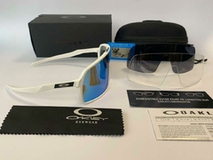 GAFAS OAKLEY SUTRO MARCO BLANCO ESP AZUL - comprar online