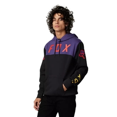 BUZO FGMNT PO FLEECE HOODIE KANGU VIOLETA NEGRO FOX en internet