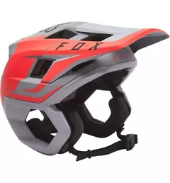 CASCO FOX DROPFRAME PRO SIDESWIPE LT GRY GRIS CLARO CON SALMON en internet