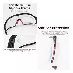 GAFAS ROCKBROS FOTOCROMATICAS NEGR0 - MendoBike