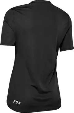 JERSEY FOX WOMEN RANGER SS JERSEY FOXHEAD NEGRO LOGO GRIS - comprar online