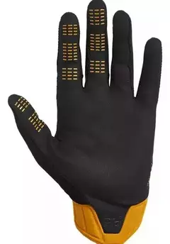 GUANTES FOX FLEXAIR ASCENT GLOVE ORO CON NEGRO - comprar online