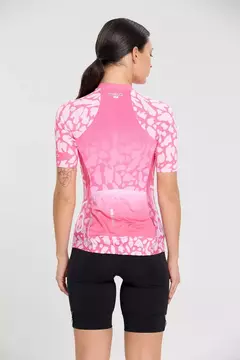 JERSEY PRINT OSLO ROSA WOMEN - MendoBike