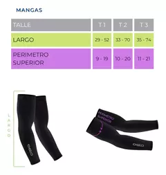 MANGAS DRY FIT BLANCAS - comprar online