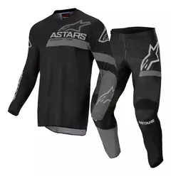 CONJUNTO ALPINESTARS YPUTH RACER GRAPHITE BK DK GRAY