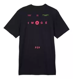 REMERA CASUAL FOX IMAGE PREM SS TEE NEGRA