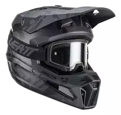 CASCO LEATT HELMET MX 3.5 V23 + ANTIPARRAS