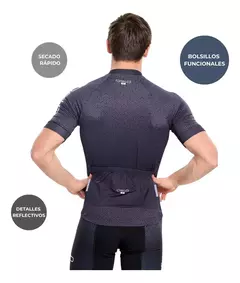 JERSEY OSLO RACE GRIS - MendoBike
