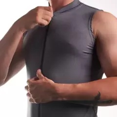 MUSCULOSA BIKE HOMBRE GRIS CROSS