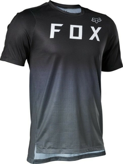 JERSEY FOX FLEXAIR SS MANGA CORTA NEGRO