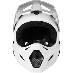 CASCO INTEGRAL FOX RAMPAGE YTH BLANCO LOGO NEGRO (NIÑO) - comprar online
