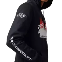 BUZO FOX FOYL PC PO FLEECE ROJO/ NEGRO LETRAS BLANCAS FOX RACING en internet