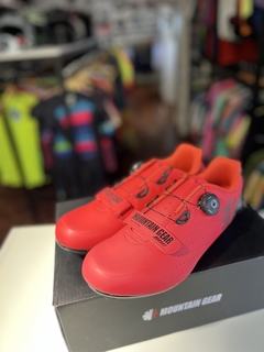 ZAPATOS MOUNTAIN GEAR ROAD RED SALE MIXTOS - MendoBike