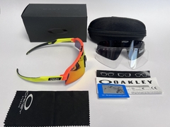 Gafas Oakley Sutro Lite Sweep Vented Marco Naranja Patilla Amarillas Espejado Naranja en internet