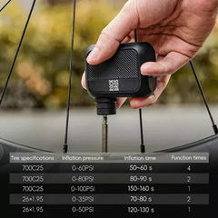 Inflador Eléctrico Rockbross Recargable 100 psi en internet