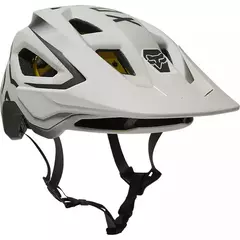 CASCO FOX SPEEDFRAME VNISH BNE BLANCO LINEA VERDE AGUA MIPS