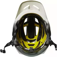 CASCO FOX SPEEDFRAME VNISH BNE BLANCO LINEA VERDE AGUA MIPS - tienda online