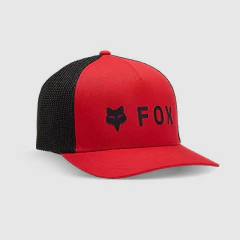 GORRA FOX ABSOLUTE FLEXFIT HAT ROJO NEGRO