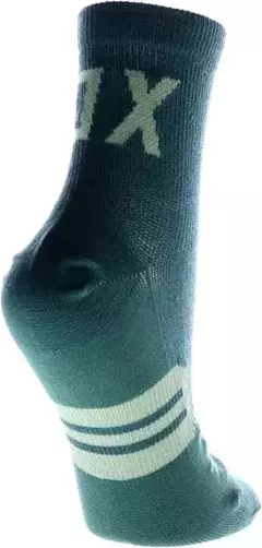 MEDIAS FOX "W 4"" FLEXAIR MERINO SOCK " VERDE LETRAS CREMA en internet