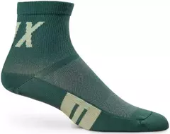 MEDIAS FOX "W 4"" FLEXAIR MERINO SOCK " VERDE LETRAS CREMA