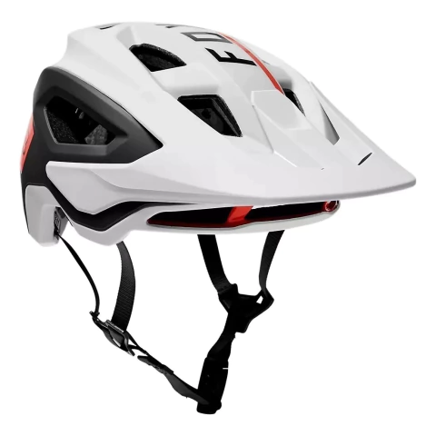 CASCO SPEEDFRAME PRO BLOCKED MIPS BLANCO ROJO NEGRO FOX