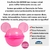35 Pote Porta Mix Minnie ROSA Cabeça GD R:15590 - Plasutil na internet