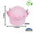 05 Pote Porta Mix COROA Rosa Plástico R:6506RS Plasutil - comprar online