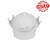 Pote Porta Mix COROA Branco Plástico R:6506B - TP Fixa - Plasutil