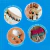 10pc - Pingente Tassel Franja 7CM Artesanato -Varias Cores na internet