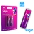 2 Pilhas Bateria AA 2500mAh 1.2V Recarregavel Elgin