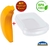 Kit 02 Potes Porta Mix Banana/Sanduicheira R:4757/1315 Plasutil