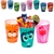 KIT 8 Copos DIVERTIDAMENTE 2 Plástico R:16979 320ml Plasutil - Loja Artfest