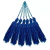 10pc - Pingente Tassel Franja 7CM Artesanato -Varias Cores