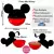 Kit 20 Pote Porta Mix Mickey Lembrança Infantil 8262Plasutil - comprar online