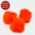POMPOM PELUCIA 60MM Varias Cores - 10PC - - Loja Artfest