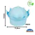 01 Pote Porta Mix COROA Azul Plástico R:6506AZ Plasutil - comprar online
