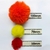 KIT com 10 Pompom Pelucia 100MM - Cores Sortidas na internet