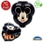 14 Pote Porta Mix MICKEY Preto R:3008 Plasutil