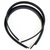 TIARA PLASTICA 10MM PRETA COM DENTINHO R:8439- 12PC