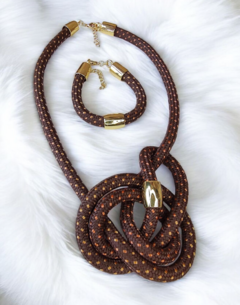 Colar Cristiane ( Kit Colar + Pulseira ) - comprar online