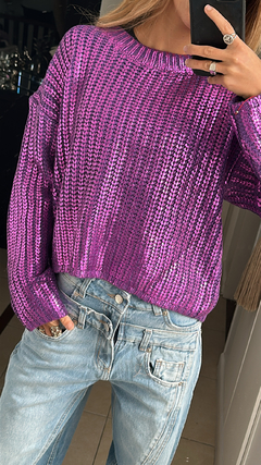 Sweater Violeta - tienda online