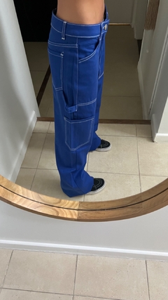 Jean Cargo Azul - tienda online